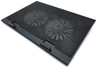 Підставка для ноутбука Media-Tech Heat Buster 17 Black (MT2659) - зображення 1