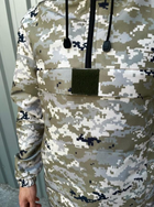 Мужской костюм демисезонный куртка анорак и штаны с шевроном флаг Украины Terra Intruder 0165 2XL Пиксель (IN - 0165/02 E ) - изображение 9