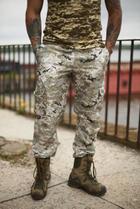 Мужские штаны с манжетами демисезонные Terra Intruder 0166 3XL Пиксель светлый ( IN - 0166/02 F ) - изображение 15