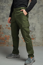Мужские штаны демисезонные рип стоп Intruder 0167 3XL Хаки ( IN - 0167/02 F ) - изображение 3