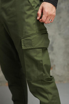Мужские штаны демисезонные рип стоп Intruder 0167 3XL Хаки ( IN - 0167/02 F ) - изображение 11