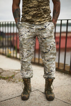 Мужские штаны с манжетами демисезонные Terra Intruder 0166 2XL Пиксель светлый ( IN - 0166/02 E ) - изображение 12