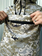 Мужская куртка анорак демисезонная с шевроном флаг Украины Terra Intruder 0164 2XL Пиксель (IN - 0164/02 E ) - изображение 13