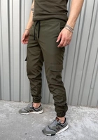 Мужские штаны с манжетами демисезонные Terra Intruder 0166 L Хаки ( IN - 0166/01 C ) - изображение 6