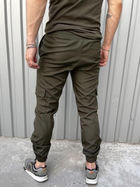 Чоловічі штани з манжетами демісезонні Terra Intruder 0166 3XL Хакі (IN-0166/01 F) - зображення 7