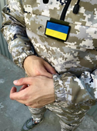 Чоловіча куртка анорак демісезонна з шевроном прапор України Terra Intruder 0164 XL Піксель (IN - 0164/02 D ) - зображення 9