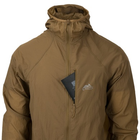 Легкая куртка wind tramontane jacket helikon-tex coyote 3xl - изображение 8