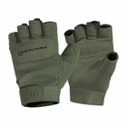 Рукавиці тактичні безпалі Pentagon Duty Mechanic 1/2 Gloves Олива L