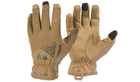 Тактичні сенсорні рукавиці Helikon-Tex Direct Action Light Gloves Койот XL - зображення 1