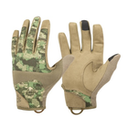 Перчатки тактические Helikon-Tex Range Tactical Gloves PenCott WildWood/Coyote M - изображение 1