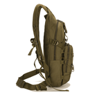 Рюкзак тактический AOKALI Outdoor B10 20L (Sand) однотонный военный с дополнительной ручкой taktical - изображение 3