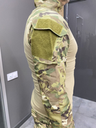 Армейская Кофта Убакс, Мультикам, размер M, с пазами под локти, Yakeda Combat, тактическая рубашка Убакс - изображение 4