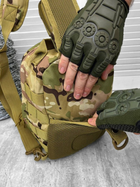 Рюкзак патрульний однолямковий SILVER KNIGHT 8л MTK РГ4296 - изображение 6