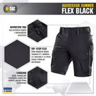 M-Tac шорты Aggressor Summer Flex Black S - изображение 2