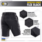 M-Tac шорты Aggressor Summer Flex Black S - изображение 5