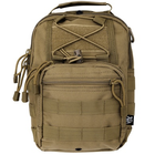 Рюкзак однолямочний tan shoulder mfh coyote bag - изображение 2