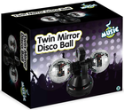 Подвійна дзеркальна диско-куля Music Twin Mirror Ball (5744000780610) - зображення 2