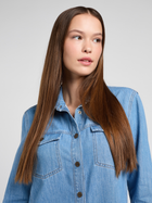 Sukienka koszulowa damska jeansowa Lee 112351138 S Niebieska (5401019927381) - obraz 5