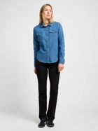 Сорочка джинсова жіноча Lee 112320215 XS Синя (5401018886061) - зображення 3