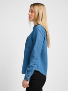 Koszula damska jeansowa Lee 112320215 M Niebieska (5401018885811) - obraz 4