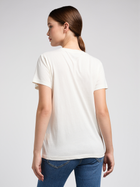 Koszulka damska bawełniana Lee 112351130 S Biała (5401019927084) - obraz 2
