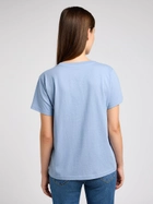 Koszulka damska bawełniana Lee 112350254 S Niebieska (5401019826561) - obraz 2