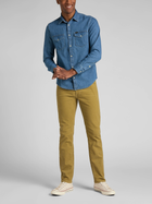 Сорочка джинсова чоловіча Lee 112320163 M Блакитна (5401018879070) - зображення 8