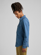 Сорочка джинсова чоловіча Lee 112320163 L Блакитна (5401018878219) - зображення 4