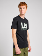 Koszulka męska Lee 112349540 S Czarna (5401019808208) - obraz 4