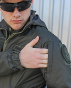Куртка Вітрівка Патрол водонепроникна на сітці Хакі, Хакі, 48-50 - зображення 3