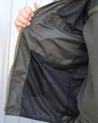 Куртка Вітрівка Патрол водонепроникна на сітці Хакі, Хакі, 40-42 - зображення 5