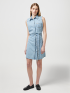 Плаття-сорочка жіноча Wrangler 112351310 M Блакитна (5401019939230) - зображення 3