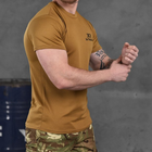 Потоотводящая мужская футболка с принтом "За победу" койот размер S - изображение 3