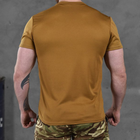 Потовідвідна чоловіча футболка Punishment з принтом "Герб" койот розмір XL - зображення 4