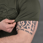Потоотводящая мужская футболка Punishment с принтом "Йода" олива размер XL - изображение 6