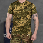 Потоотводящая мужская футболка с принтом "За победу" пиксель размер 3XL - изображение 1