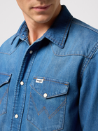 Koszula męska jeansowa Wrangler 112350464 XL Niebieska (5401019841212) - obraz 5