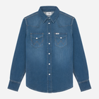 Koszula męska jeansowa Wrangler 112350464 XL Niebieska (5401019841212) - obraz 6
