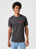 Koszulka męska Wrangler 112350470 XL Czarna (5401019841854) - obraz 1
