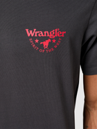 Koszulka męska Wrangler 112350470 XL Czarna (5401019841854) - obraz 5