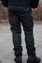 Костюм мужской Убакс с липучками для шевронов + Брюки с усиленными коленями черный цвет размер 46 - изображение 14