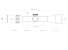 Прицел оптический Hawke Endurance 30 WA 1.5-6х44 сітка L4A Dot IR, труба 30 мм - изображение 3