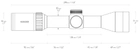 Приціл оптичний Hawke Vantage 30 WA 1.5-6х44 сітка L4A Dot з підсвічуванням - зображення 3