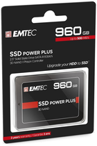 Dysk SSD Emtec X150 Power Plus 960GB 2.5" SATAIII 3D V-NAND (ECSSD960GX150) - obraz 3