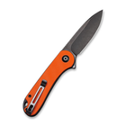 Ніж Civivi Elementum Orange G10 Black Blade (C907Y) - изображение 2