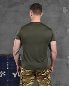 Армійська чоловіча потовідвідна футболка Йода (Yoda) XL олива (86478) - зображення 5