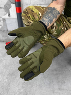 Зимові тактичні рукавички magnum олива до XL - зображення 5