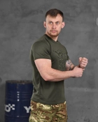 Армійська чоловіча потовідвідна футболка Йода (Yoda) L олива (86478) - зображення 2