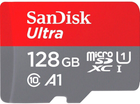 Karta pamięci SanDisk Ultra MicroSD 128GB + adapter SD (SDSQUAB-128G-GN6IA) - obraz 2