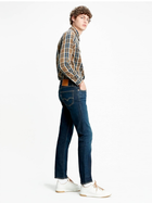 Jeansy slim fit męskie Levi's 511 Slim 04511-4102 34-32 Granatowe (5400816864479) - obraz 4